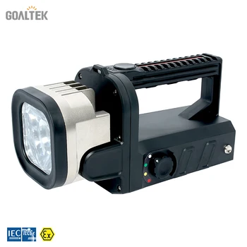 Regulējams Portatīvo Atex IECEx sprādziendrošas LED laternu puses luktura gaismiņa Lāpu gaismas signāla indikators