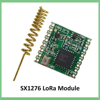 868MHz super low power RF LoRa modulis SX1276 čipu tālsatiksmes sakaru Uztvērēju un Raidītāju, SPI IOT+ antena