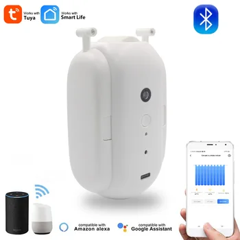 Smart Home Aizkaru Biedrs Dziesmu-Bezmaksas Uzstādīšana Laika Slēdzis Tālvadības Bluetooth Smart Electric Aizkaru Robots