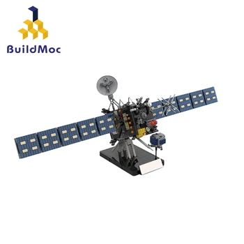 BuildMoc Rosetta-Philae Mērogā 1:12 Komēta Marsa Izpētes Celtniecības Bloku Uzstādīt Kosmosa Satelīta Detektoru Mašīna Ķieģeļi, Rotaļlietas, Dāvanas,