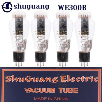 Shuguang WE300B Vakuuma Cauruļu Atkārtoti gravēšana Rietumu Elektriskie 300B Elektronisko Caurule Precīzu Pārī Pastiprinātājs DIY Audio Kit
