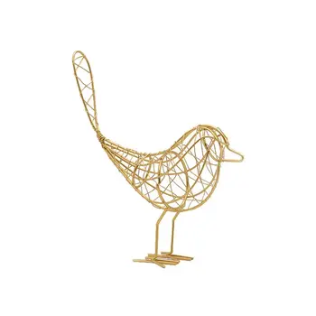 Putnu Formas Putnu Ornamentu, Dzelzs Stieples Mākslas Dzelzs Rotājumi Amatniecības Darbvirsmas rotājums Mājās Zelta