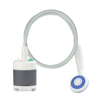 Portatīvo Dušas Āra Kempings Duša Rokas Elektriskās USB Lādējamu Dušas Kompakts Daudzfunkcionāls Auto Mazgāšana Showerhead