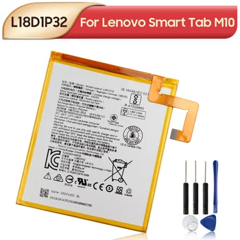 Oriģinālā Rezerves Akumulatoru L18D1P32 Lenovo Smart Cilnes M10 Planšetdatora Akumulatoru 4850mAh