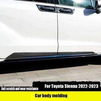 Toyota Sienna 2022-2023 Dekoratīvās auto virsbūves apdares līstes, Automobiļu piederumi Durvju sānu uzlīmes