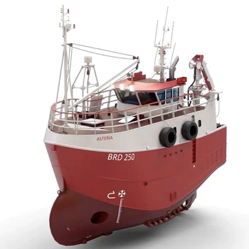 1/25 Zvejas Laivas Modelis, Komplektā AQURUS Liela mēroga 3D Drukāšanas Komplekts ar Aparatūru Spēka agregāts Var Tikt Uzsākta Pēc tam, kad Ražošana