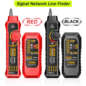 Kabeļu tīkla Dienesta Tīkla Signāla Līnijas Finder Tīklu Analizators RJ45 RJ11 Tālruņa Līnijas Tīkla Vadu Detektors Tracker Rīks