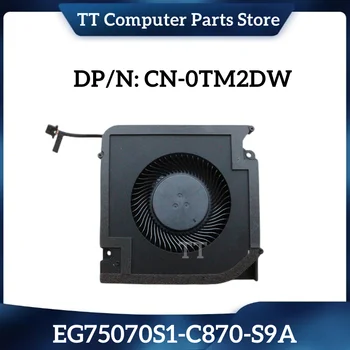TT Jaunu Oriģinālu Laptop CPU Dzesēšanas Ventilatoru EG75070S1-C870-S9A DC5V 4-Pin 0TM2DW TM2DW DC2800139S0 Ātri Kuģi