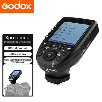 Godox XproTFlash Izraisīt Flash Raidītāju Izslēgšana 2.4 G Frekvenču Bluetooth Mašīna Ārējās Top Gaisma Piemērots Canon Nikon