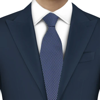 LYL 7CM Zili Punkti Uzņēmējdarbības Zīda Kaklasaites Uzvalks Apģērbu Piederumi Elegants Mens Saites Groomsman Dāvanas Bezmaksas Piegāde