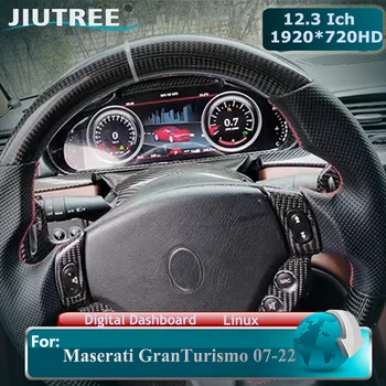 12.3 Collu Android Maserati GT, GTS GC GranTurismo MC Quattroporte 2007 2008 -2022 Auto Ditigal Klastera LCD Paneļa Displejs