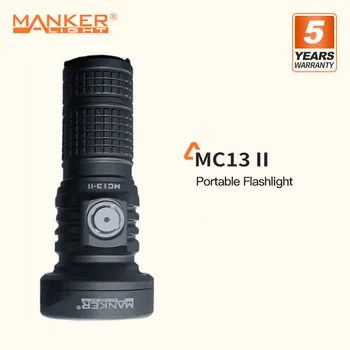 Manker MC13 II Uzlādējams Pārnēsājamo kabatas Lukturīti,4500 Lūmenu 665M Stara Attālums,IP67 Waterproof, 18350/18650 Akumulatoru,Magnētisko Asti