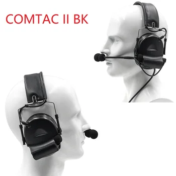 COMTAC Elektroniskā Trokšņa Samazināšanas Austiņas COMTAC II Taktiskās Austiņas Dzirdes Aizsardzībai Airsoft Medību Komunikācijas Austiņas